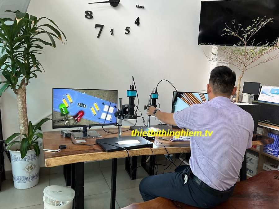 Kính hiển vi kỹ thuật số 34 mp Taiwan siêu nét Kính hiển vi kỹ thuật số 34 mp Taiwan siêu nét