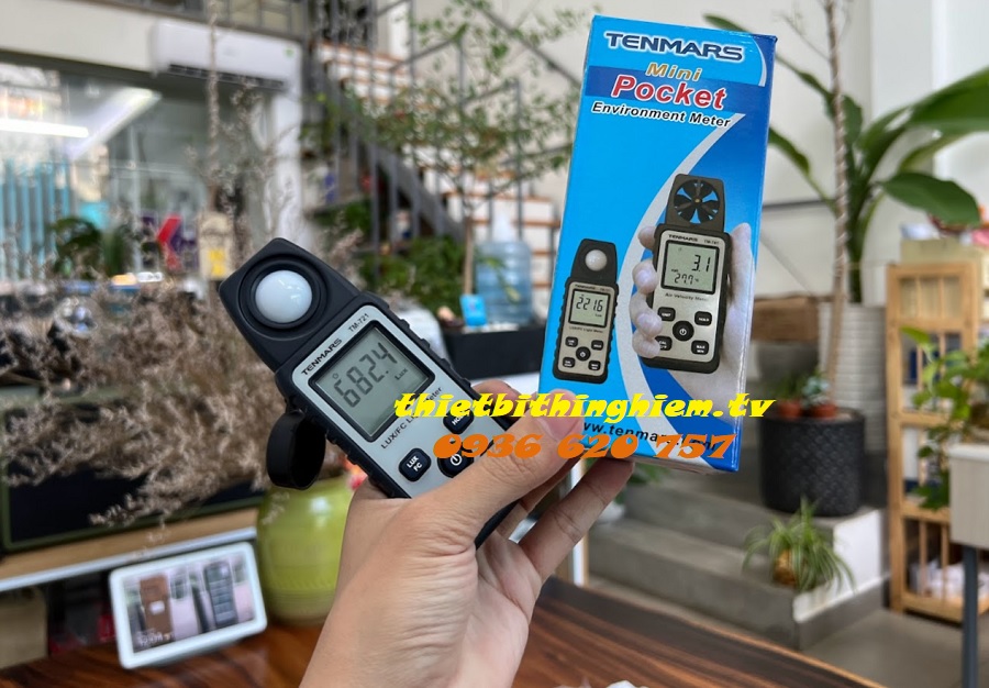 Thiết bị đo ánh sáng lux Tenmars TM-721 hiện đại thay thế TM-720 Thiết bị đo ánh sáng lux Tenmars TM-721 hiện đại thay thế TM-720