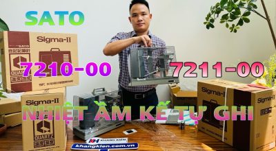 Máy ghi nhiệt độ độ ẩm Sato Sigma ii 7210-00