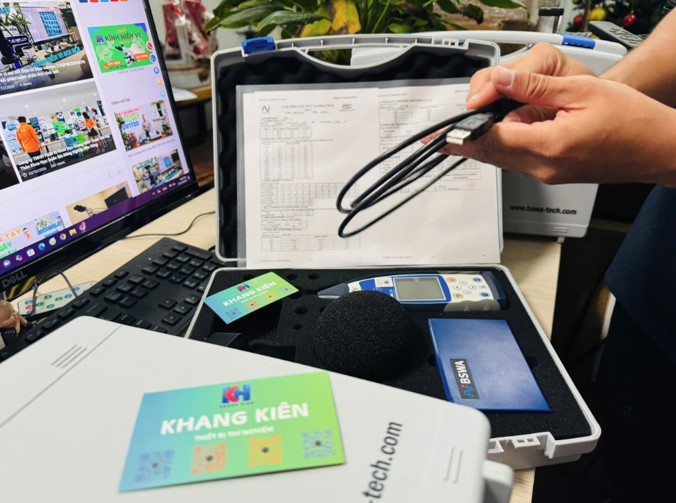 Dây cáp USB kết nối mát BSWA với phần mềm máy tính Dây cáp USB kết nối mát BSWA với phần mềm máy tính