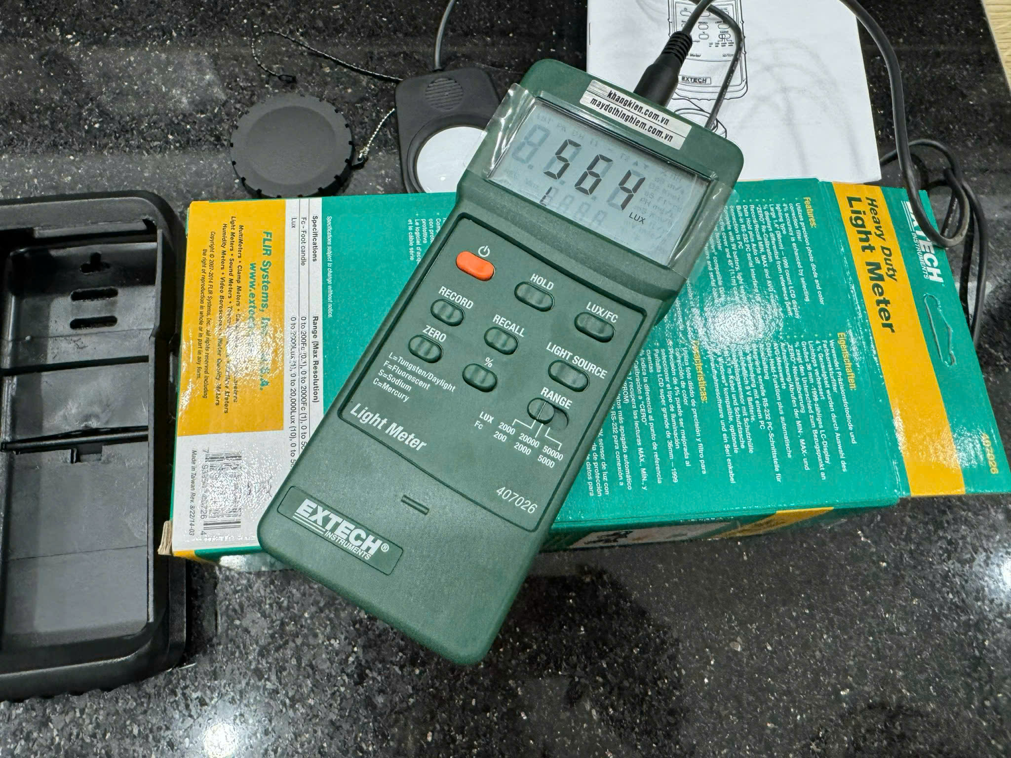 Tổng Quan Về Extech 407026 Tổng Quan Về Extech 407026